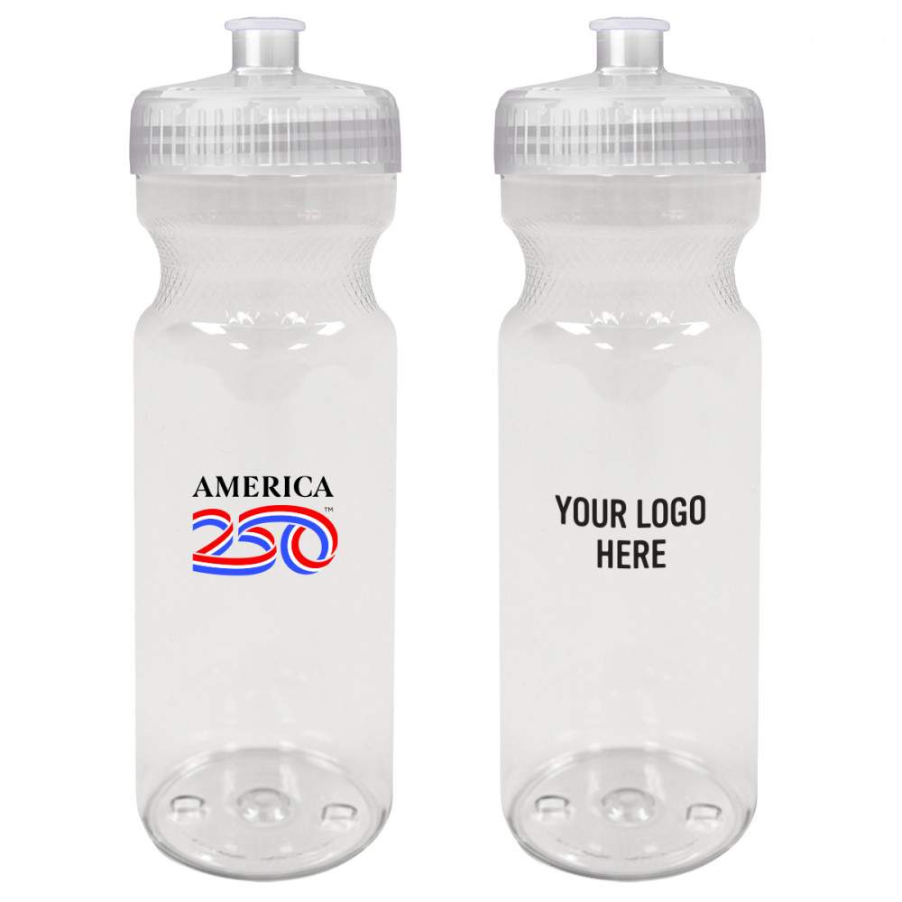 America250™ 28 Oz. Poly-Clear™ Fitness Bottle