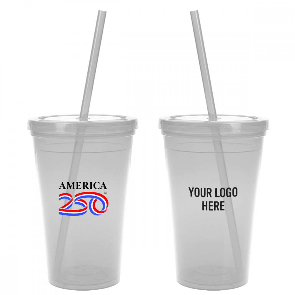 America250™ 16 Oz. Sunsplash Double Wall Tumbler America250™ 16 Oz. Sunsplash Double Wall Tumbler