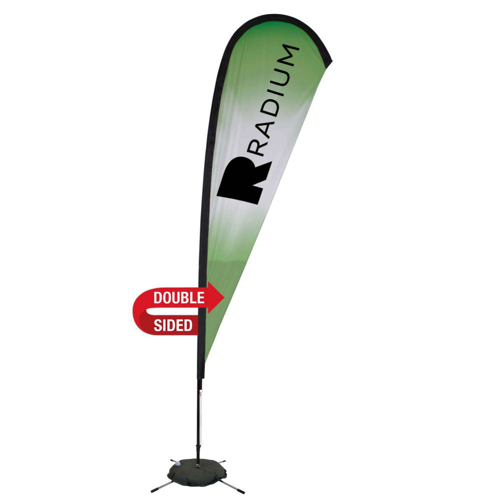 48-Hour Quick Ship 11.5' Premium Teardrop Sail Sign Kit (Double-Sided with Scissor Base) 48-Hour Quick Ship 11.5' Premium Teardrop Sail Sign Kit (Double-Sided with Scissor Base)