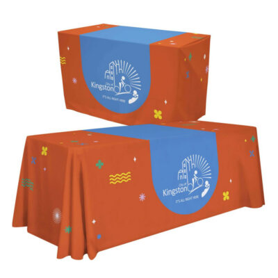 48-Hour Quick Ship 4'/6' Convertible Table Throw (Full-Color Full-Bleed)