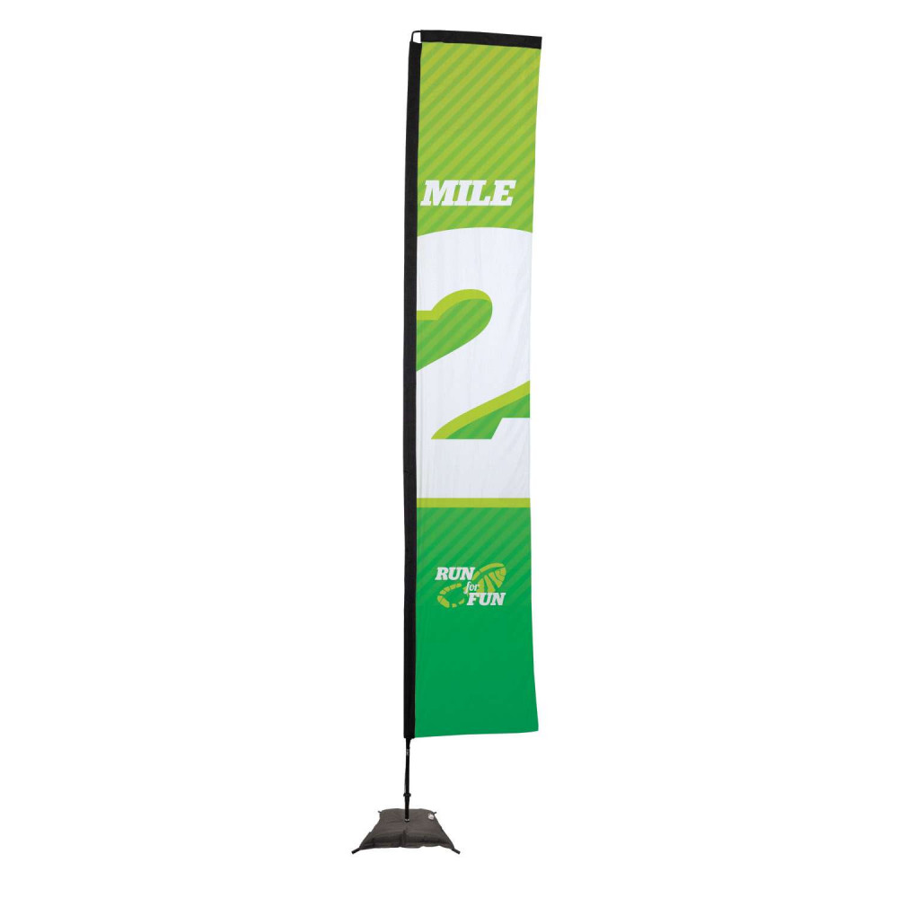 14.5' Premium Rectangle Sail Sign Kit (Single-Sided with Scissor Base) 14.5' Premium Rectangle Sail Sign Kit (Single-Sided with Scissor Base)