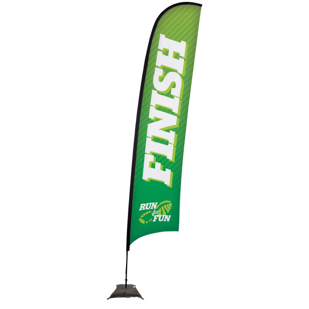 17' Premium Razor Sail Sign Kit (Single-Sided with Scissor Base) 17' Premium Razor Sail Sign Kit (Single-Sided with Scissor Base)