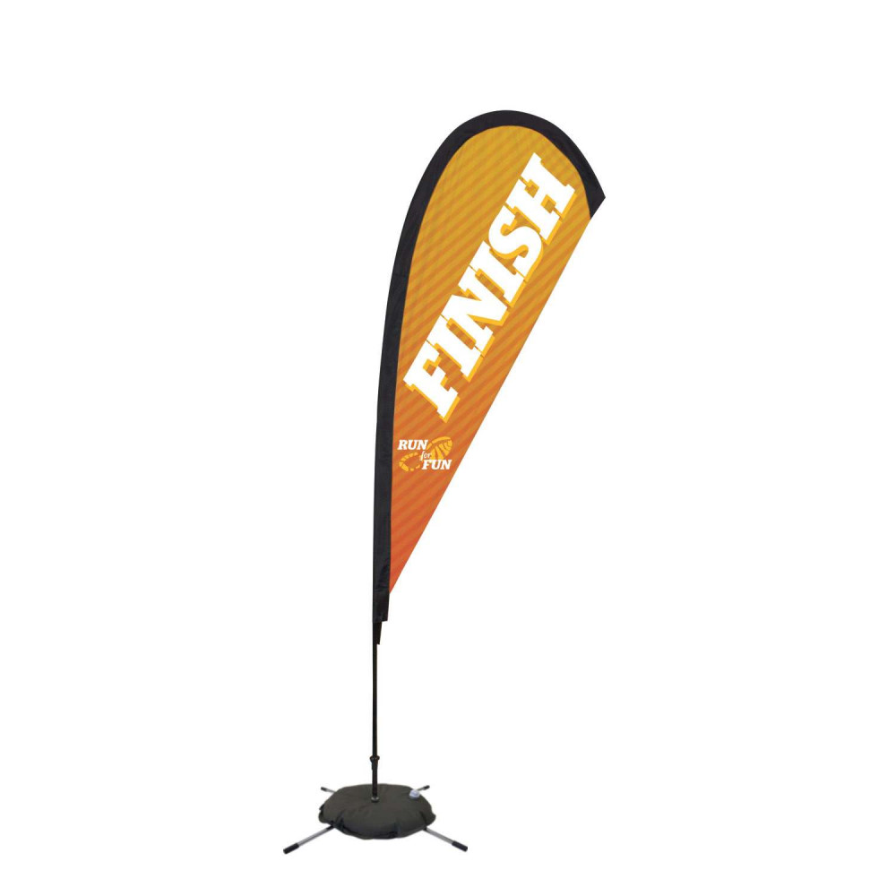 8' Premium Teardrop Sail Sign Kit (Single-Sided with Scissor Base) 8' Premium Teardrop Sail Sign Kit (Single-Sided with Scissor Base)
