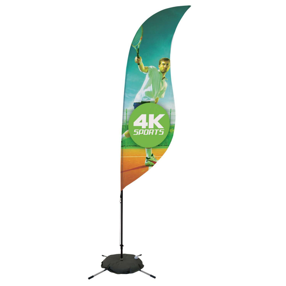 9' Streamline Sabre Sail Sign Kit (Single-Sided with Scissor Base) 9' Streamline Sabre Sail Sign Kit (Single-Sided with Scissor Base)