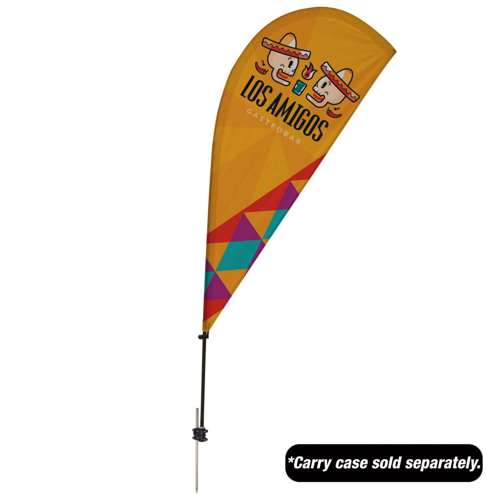 6.5' Value Teardrop Sail Sign Kit (Single-Sided with Value Spike) 6.5' Value Teardrop Sail Sign Kit (Single-Sided with Value Spike)