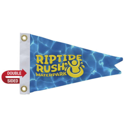 8" x 12" Nylon Burgee Flag Double-Sided