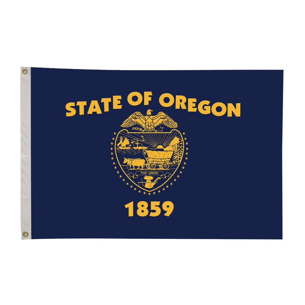 2' x 3' Oregon State Flag Double-Sided 2' x 3' Oregon State Flag Double-Sided