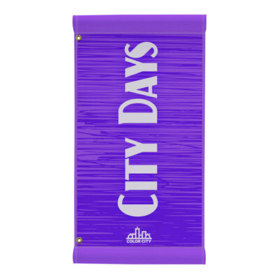 18" x 36" Nylon Boulevard Banner Single-Sided