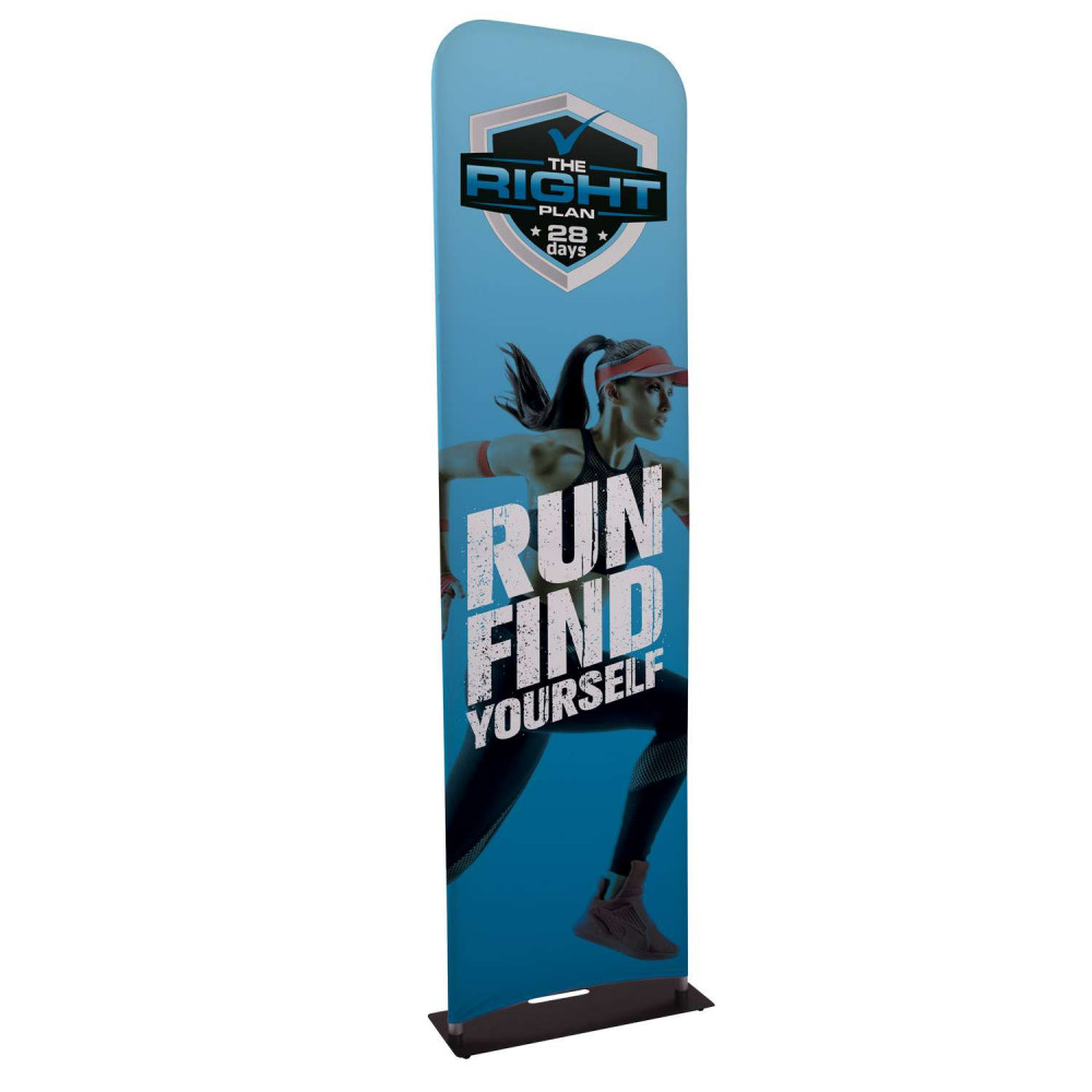 2' EuroFit™ Banner Display Kit (Recycled Polyester)