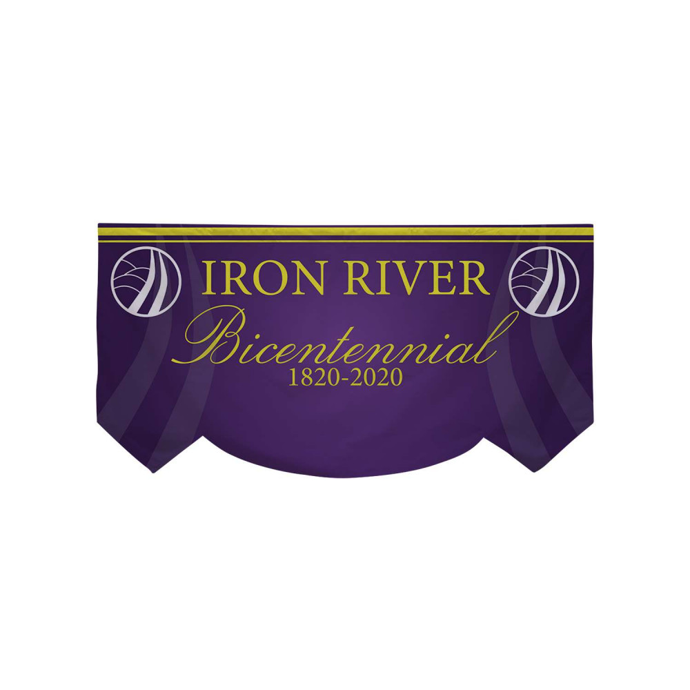 3' x 6' Parade Banner Scallop Bottom