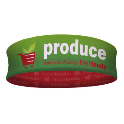 4' x 12" EuroFit™ Pro Hanging Banner Double-Sided Kit
