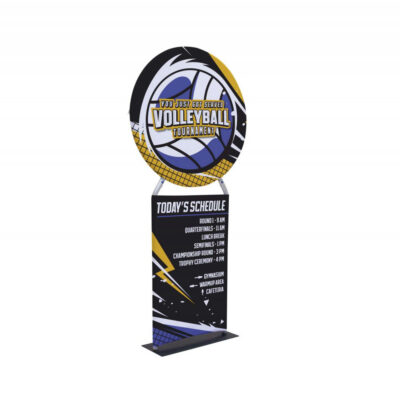 36" EuroFit™ Round Banner Display Kit