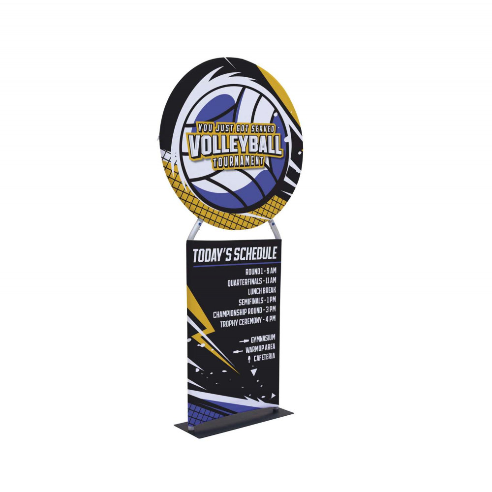 36" EuroFit™ Round Banner Display Kit