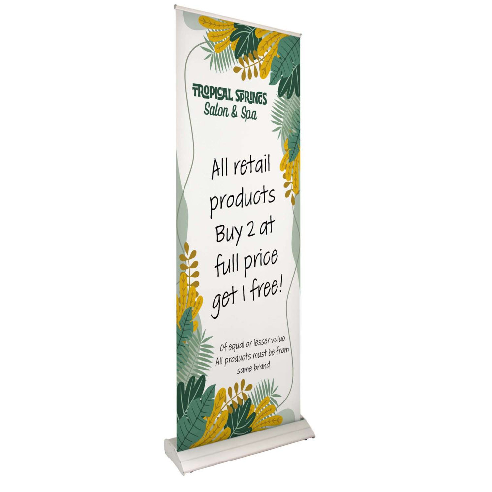 33.5" Deluxe Pro Retractor Single-Banner Kit (Dry-Erase Media) 33.5" Deluxe Pro Retractor Single-Banner Kit (Dry-Erase Media)