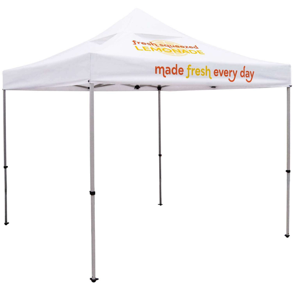 10' Deluxe Tent Kit with Vented Canopy (Imprinted, 2 Locations) 10' Deluxe Tent Kit with Vented Canopy (Imprinted, 2 Locations)