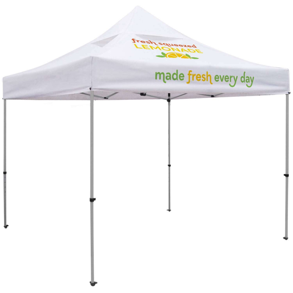 10' Premium Tent Kit with Vented Canopy (Imprinted, 2 Locations) 10' Premium Tent Kit with Vented Canopy (Imprinted, 2 Locations)