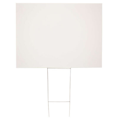 36" x 24" Corrugated Plastic Sign Kit (Blank)