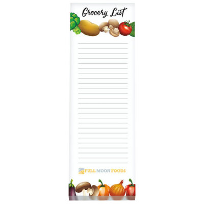 Souvenir® 3" x 9" Scratch Pad with Magnet, 25 Sheet