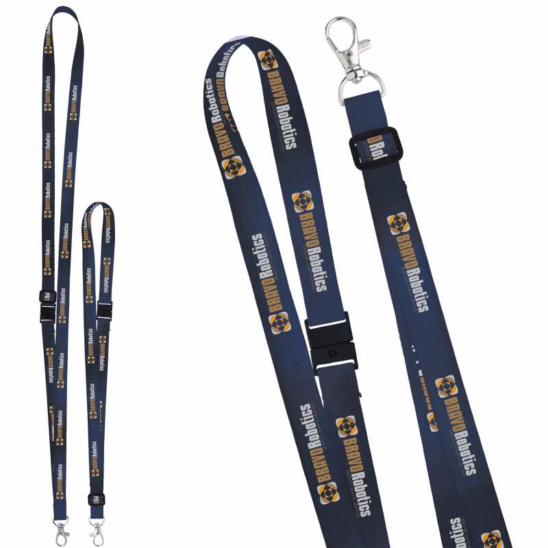 Universal Source® 5/8" Adjustable Polyester 4 Color Lanyard Universal Source® 5/8" Adjustable Polyester 4 Color Lanyard