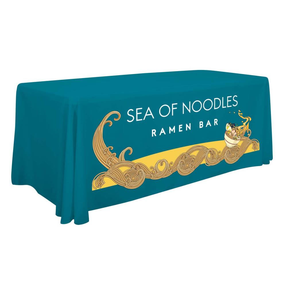 6' Standard Table Throw (Full-Color Front Only) 6' Standard Table Throw (Full-Color Front Only)