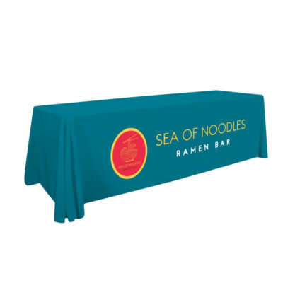 8' Standard Table Throw (Full-Color Front Only)