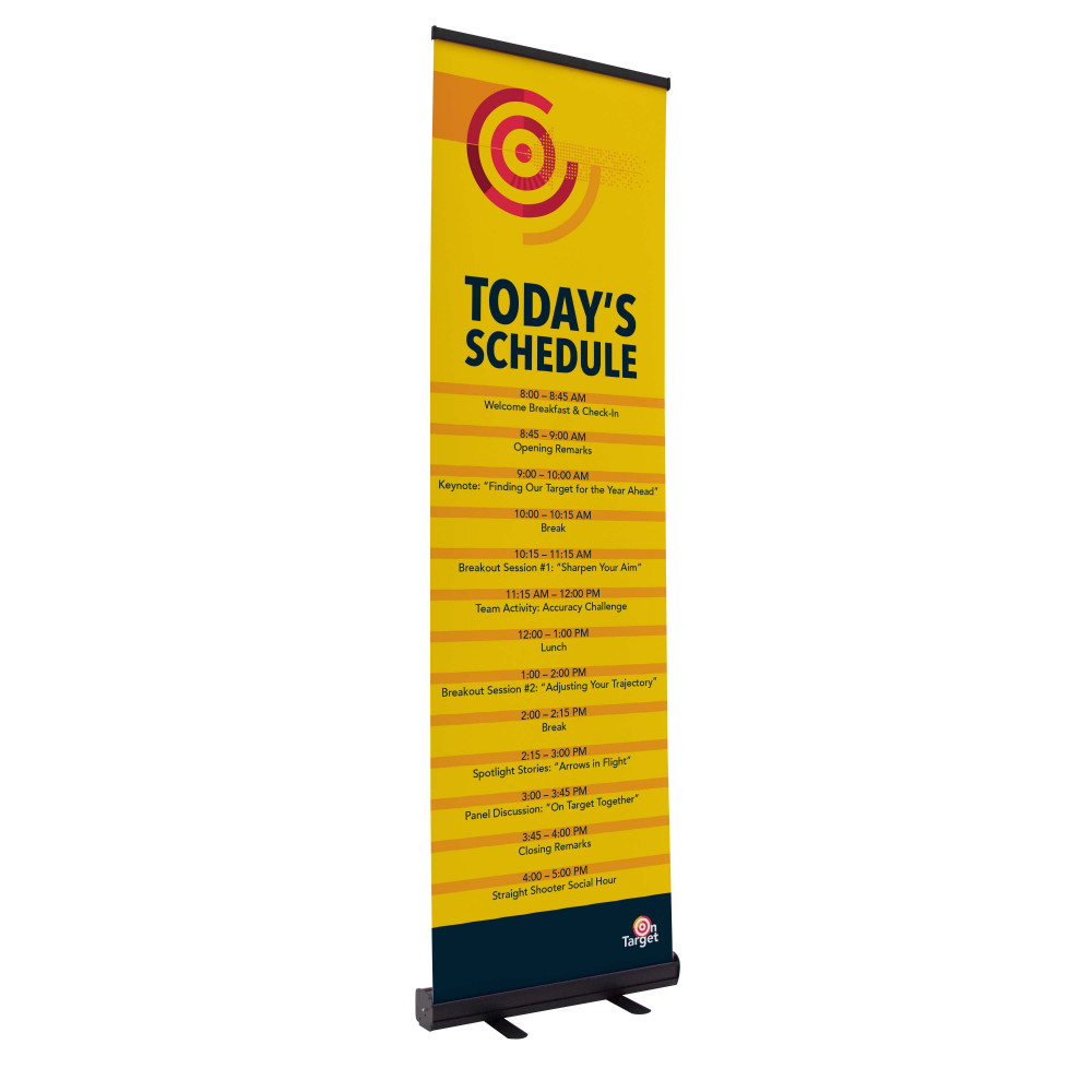 24" Economy Retractor Kit (No-Curl Hybrid Media) 24" Economy Retractor Kit (No-Curl Hybrid Media)