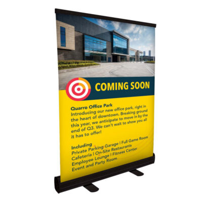 24" Economy Tabletop Retractor Kit (PVC-free Media)