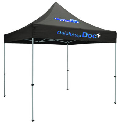24-Hour Quick Ship Premium 10' Tent (Full-Color Imprint, 2 Locations)
