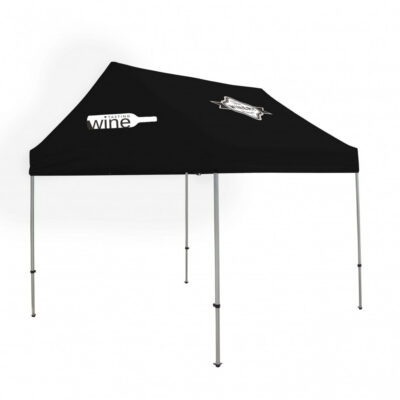 10' Premium Gable Tent Kit (Full-Color Imprint, 2 Locations)