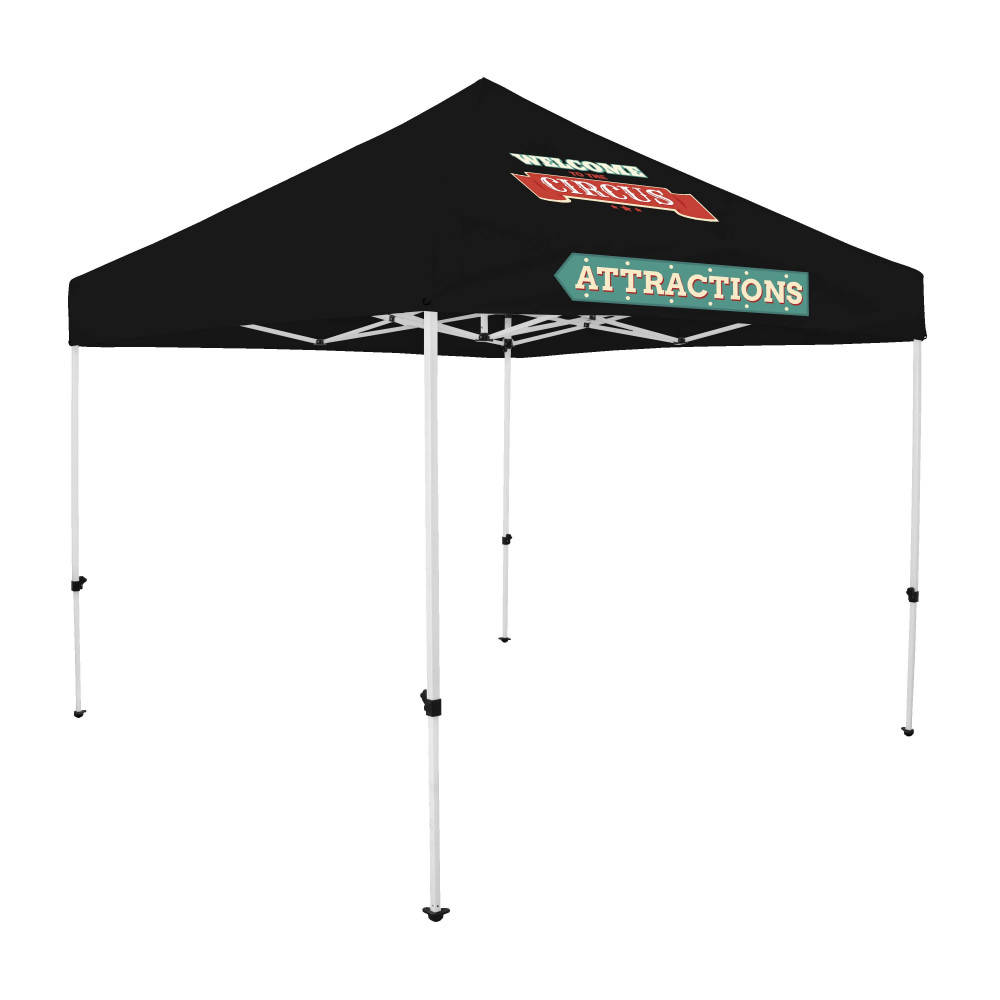 24-Hour Quick Ship Economy 10' Tent Kit (Full-Color Imprint, 2 Locations) 24-Hour Quick Ship Economy 10' Tent Kit (Full-Color Imprint, 2 Locations)