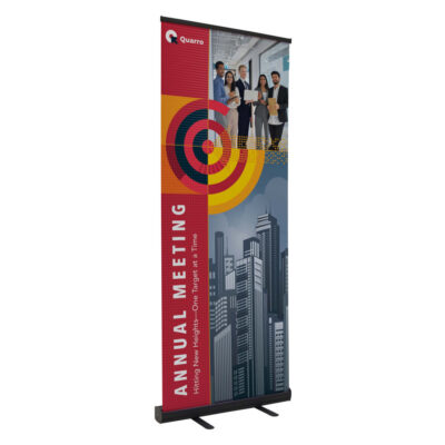 31.5" Economy Retractor Kit (No-Curl Opaque Fabric)