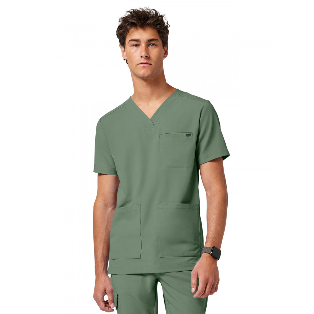 Healing Hands - HH Quest - Men's 4-Pocket V-Neck Scrub Top Healing Hands - HH Quest - Men's 4-Pocket V-Neck Scrub Top