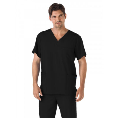 Jockey - Unisex 4-Pocket V-Neck Top