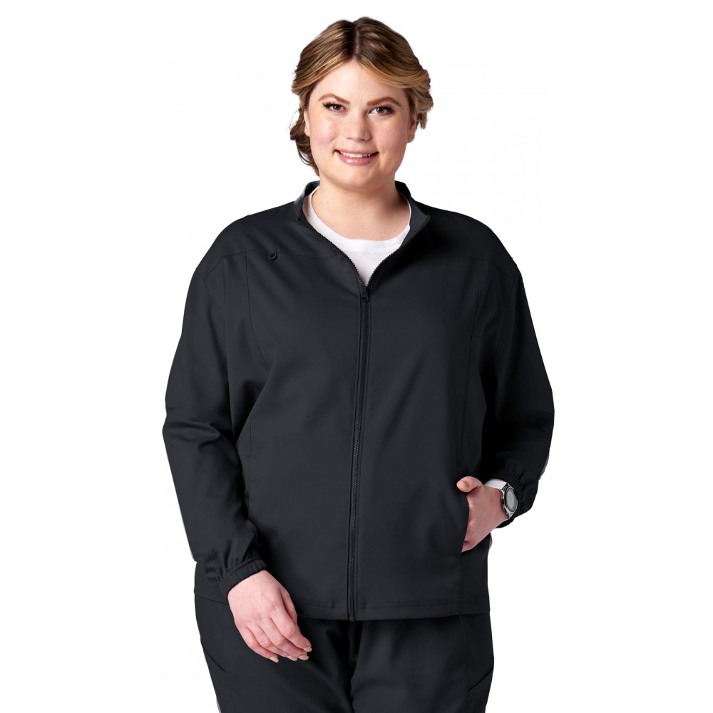 Meta Scrubs - Unisex 2-Pocket Zip Front Jacket Meta Scrubs - Unisex 2-Pocket Zip Front Jacket