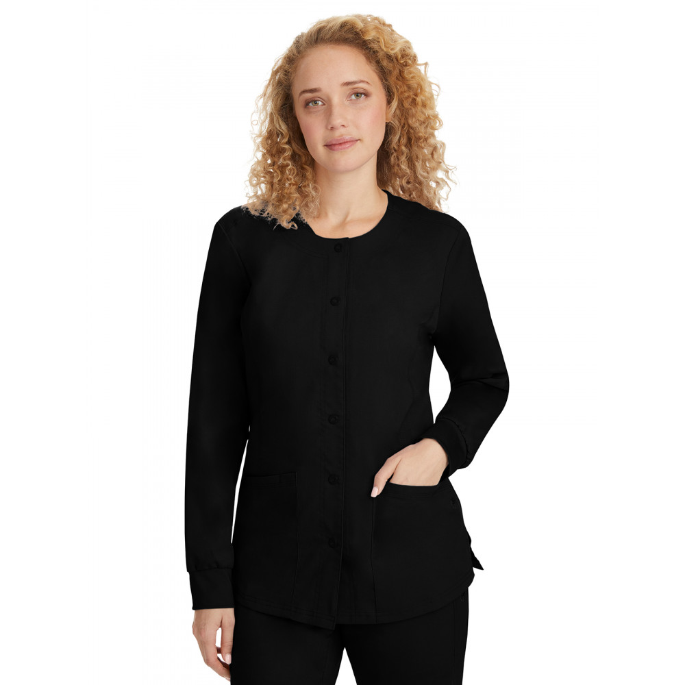 Healing Hands - HH Purple Label - Women's 5-Pocket Daisy Snap-Front Jacket Healing Hands - HH Purple Label - Women's 5-Pocket Daisy Snap-Front Jacket