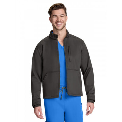koi - Essentials - Men's Three-Pocket Water Resistant Fleece Camden Jacket