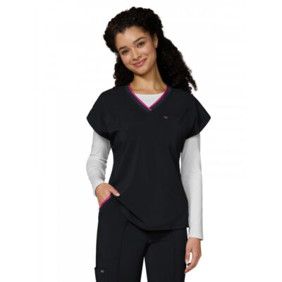koi- Basics - Women's One-Pocket V-Neck McKenna Scrub Top