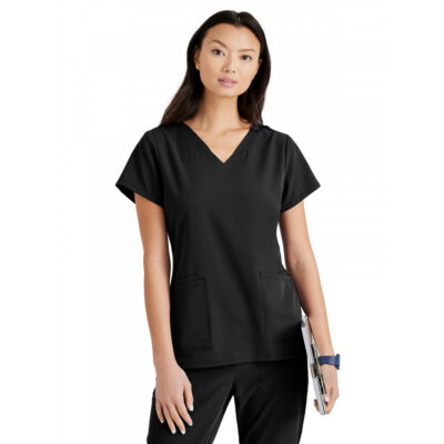 Barco Unify - Women's Four-Pocket V-Neck Purpose Scrub Top
