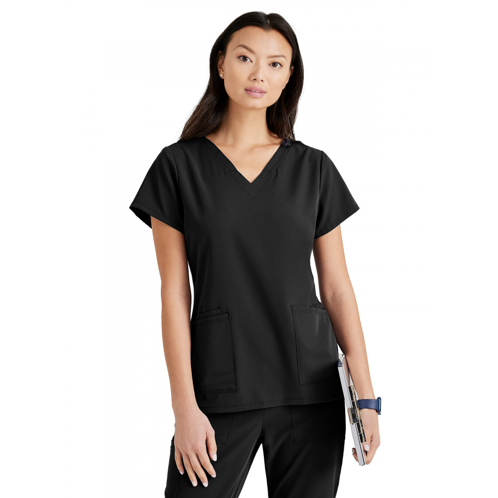 Barco Unify - Women's Four-Pocket V-Neck Purpose Scrub Top Barco Unify - Women's Four-Pocket V-Neck Purpose Scrub Top