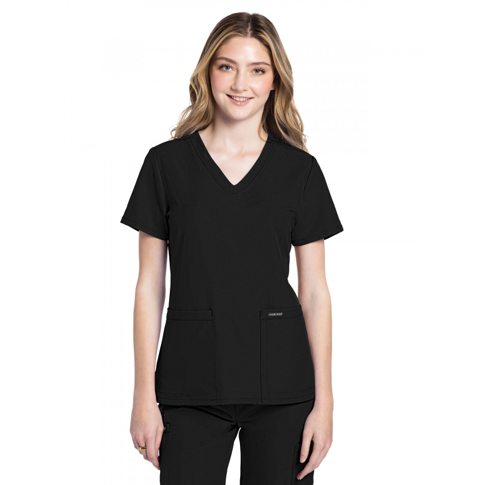 Cherokee - WW Originals Ultra - Women's 2-Pocket V-Neck Top Cherokee - WW Originals Ultra - Women's 2-Pocket V-Neck Top