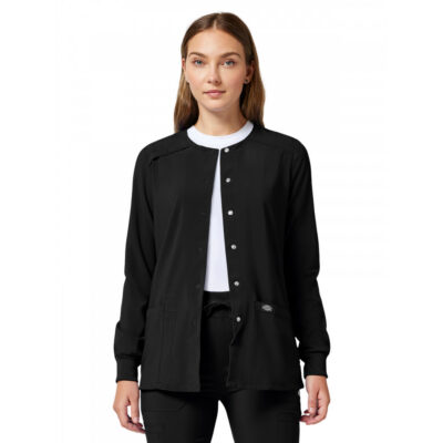 Dickies Medical - EDS Essentials - Women's 2-Pocket Snap Front Jacket