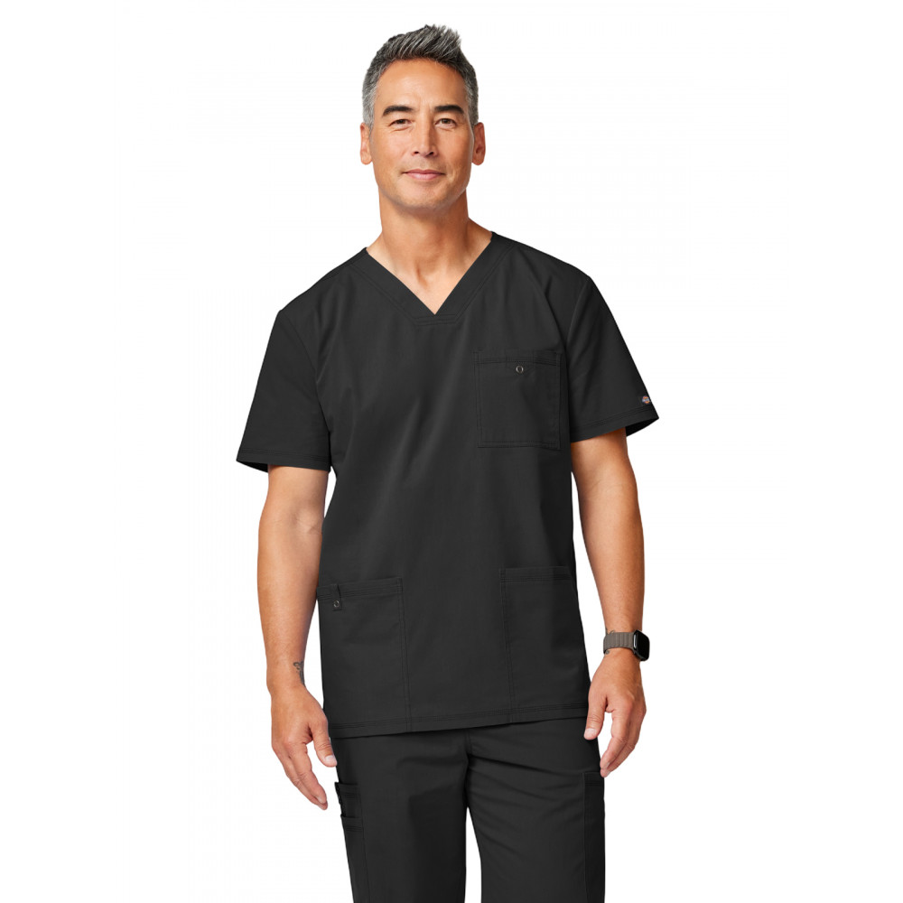Dickies Medical - Forge - Men's 3-Pocket V-Neck Scrub Top Dickies Medical - Forge - Men's 3-Pocket V-Neck Scrub Top