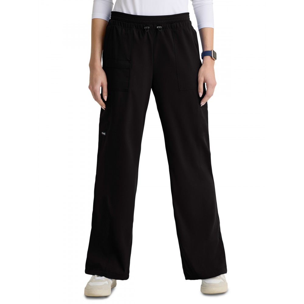 Grey's Anatomy Spandex Stretch - Women's Seven-Pocket Jersey Knit Trim Nina Pant Grey's Anatomy Spandex Stretch - Women's Seven-Pocket Jersey Knit Trim Nina Pant