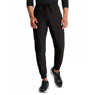 Skechers - Men's Three-Pocket Drawcord and Zip-Fly Structure Jogger Scrub Pant