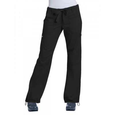 koi - Classics - Women's Seven-Pocket Adjustable Drawstring Lindsey Cargo Pant
