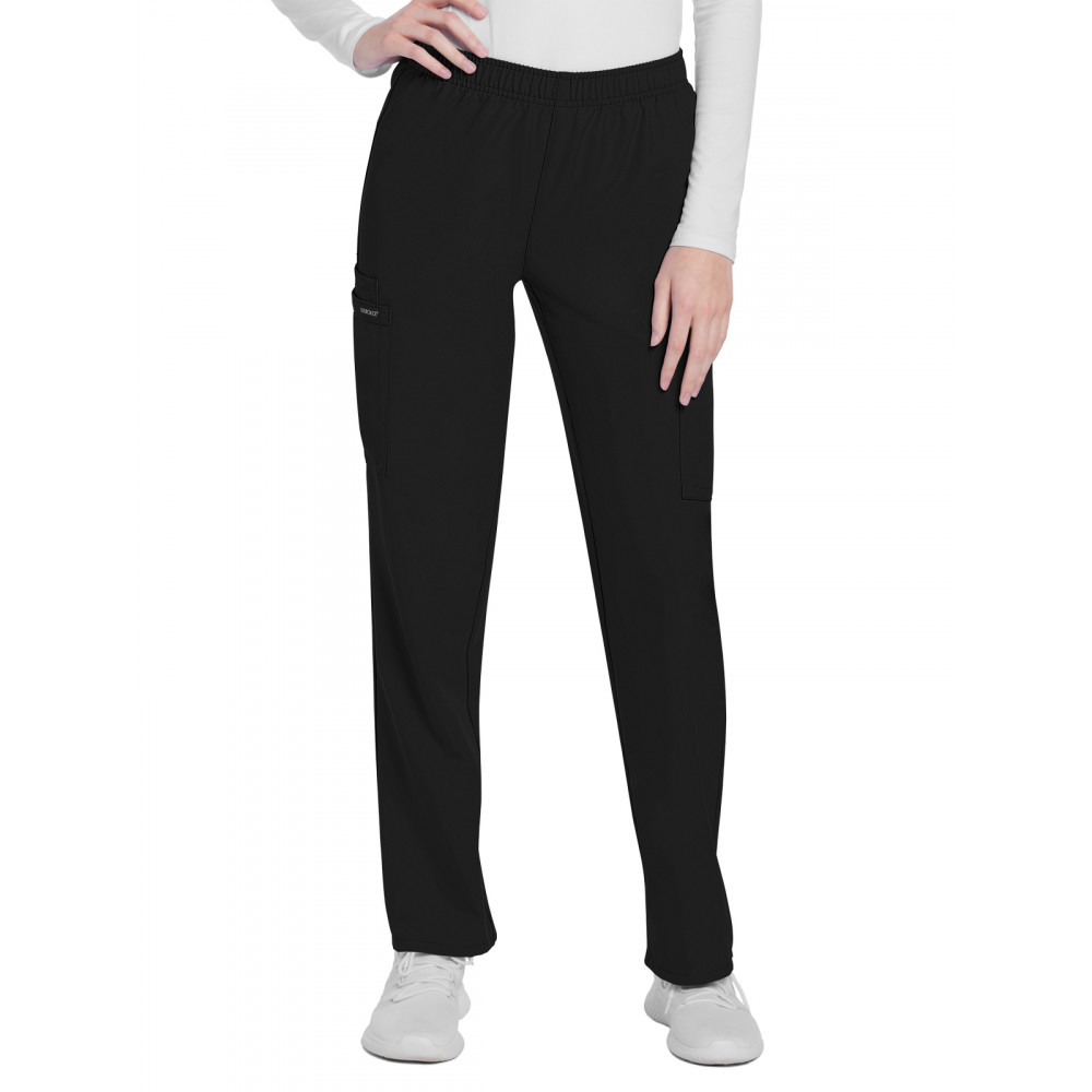 Cherokee - WW Originals Ultra - Women's 3-Pocket Mid Rise Cargo Pant Cherokee - WW Originals Ultra - Women's 3-Pocket Mid Rise Cargo Pant