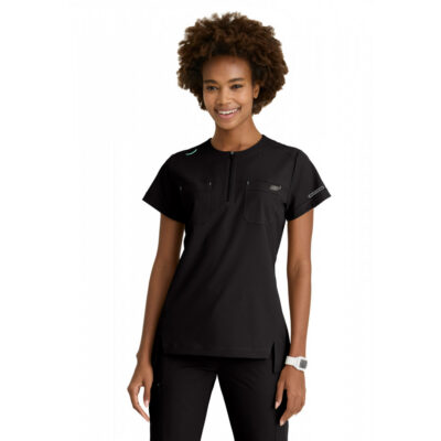 Skechers Ripstop Collection - Women's Two-Pocket Round Neck Trek Scrub Top