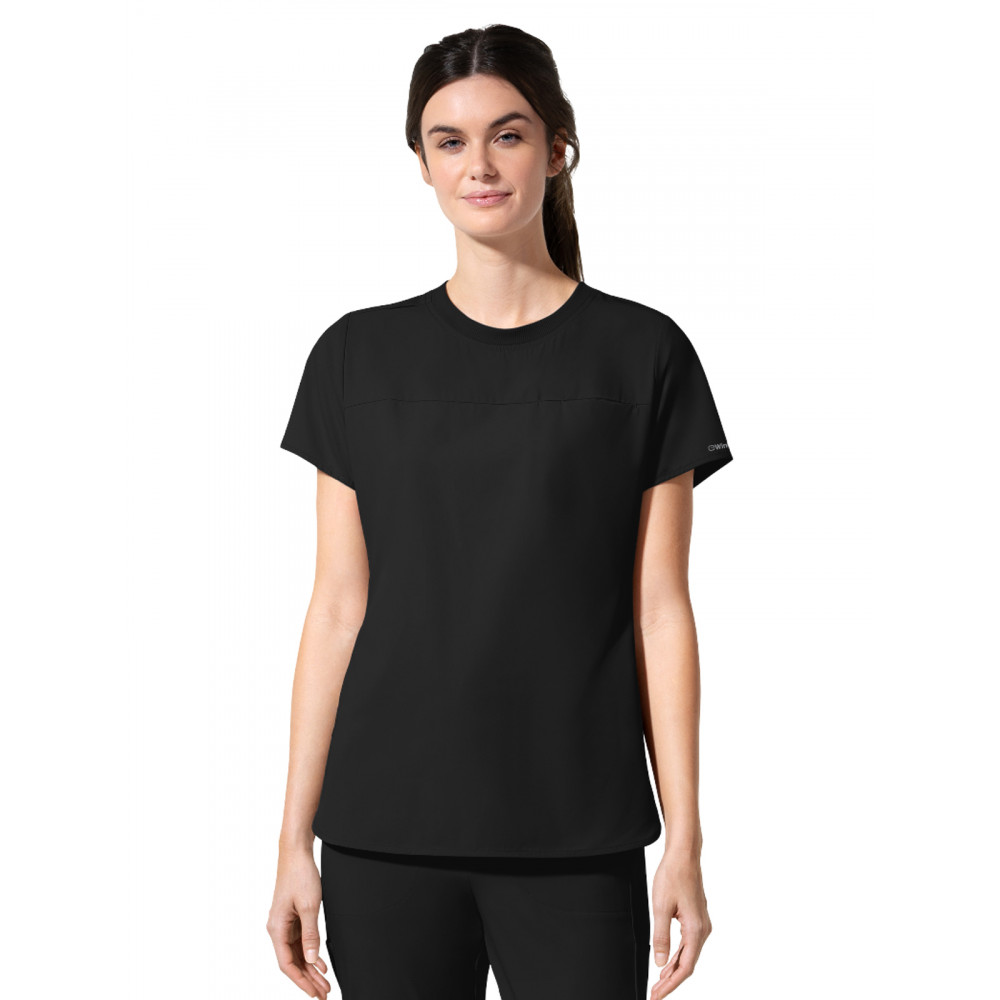 Wink - Aura - Women's Two-Pocket Captivate Crew Neck Tuck-In Scrub Top Wink - Aura - Women's Two-Pocket Captivate Crew Neck Tuck-In Scrub Top