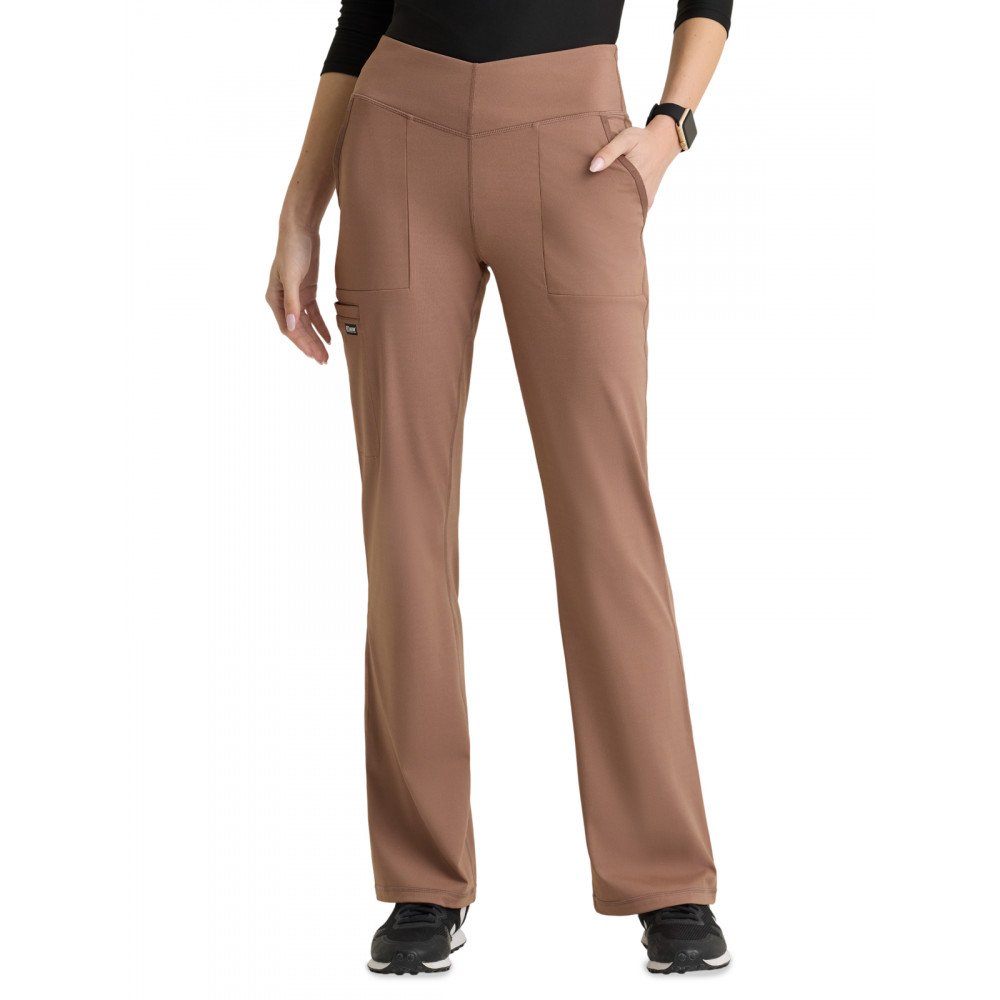 Grey's Anatomy Knit Stretch - Women's Five-Pocket V-Front Swift Scrub Pant