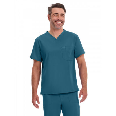 Dickies Medical - EDS Essentials - Men's 2-Pocket Tuckable V-Neck Top